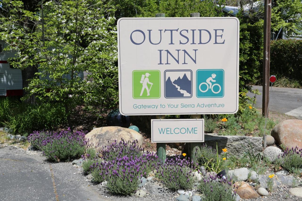 Outside